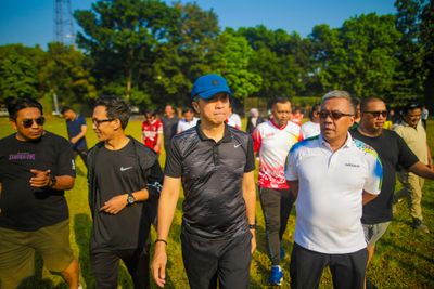 Wali Kota Bogor Dorong Gaya Hidup Sehat Lewat Program Jumat Sehat Bersama Wartawan