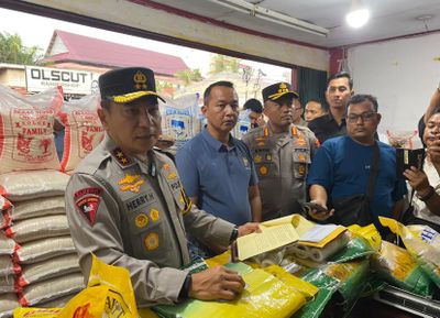 Bongkar! 9 Ton Beras Oplosan Dijual dengan Merek Premium, Pelakunya Ternyata Distributor Besar
