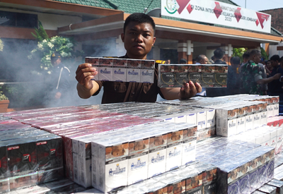 Peredaran Tinggi, Bea Cukai Gandeng Penegak Hukum Berantas Rokok Ilegal