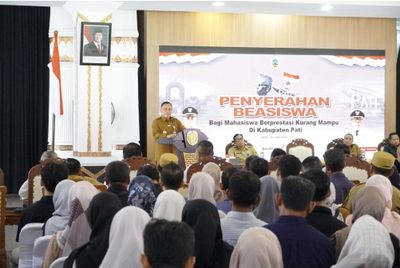 Pati Dukung Akses Pendidikan Lewat Bantuan Beasiswa bagi Mahasiswa Kurang Mampu
