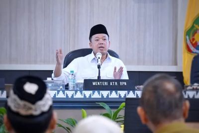 Sertifikasi Tanah Wakaf di Lampung Baru Capai 21,5 Persen, Menteri ATR Minta Dipercepat