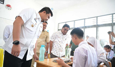 Siswa SMAN 1 Seirampah Antusias Sambut Program MBG: Menunya Enak