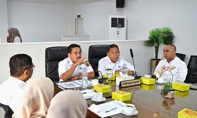 Silaturahmi ke Kesbangpol, Sekdaprov Sumut Ingatkan Pentingnya Loyalitas ASN