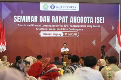 Pemprov Minta Ikatan Sarjana Ekonomi Indonesia (ISEI) Lampung Berkontribusi Dorong Pertumbuhan Ekonomi