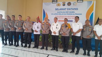 Kapolda Babel Motivasi Warga Binaan di Lapas Kelas II Pangkalpinang