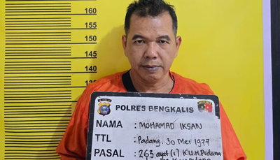 Skandal Emas Palsu di Duri Terbongkar! Pemilik Toko Mas Samudera Diciduk Polisi