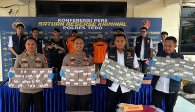 Polres Tebo Ungkap Korupsi Penyaluran KUR di BSI Rimbo Bujang, Dua Pegawai Jadi Tersangka