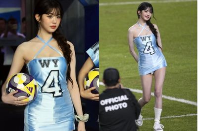 Outfit Wonyoung di Acara First Ball Coupang Play Tuai Sorotan, Stylist IVE Ramai Dihujat