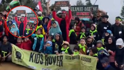 Gokil! Kumpulan Anak TK Ini Berhasil Summit Gunung Prau