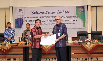 Gantikan Effendy Pohan, Togap Simangunsong Resmi Pimpin Dewas Tirtanadi
