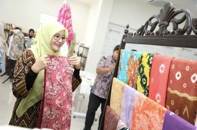 Batik Difabel Magelang Tuai Pujian dari Ketua Dekranasda Jateng