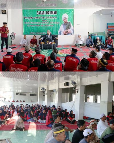 Program Positif, Ustadz Derry Sulaiman Hadir di Lapas Nunukan