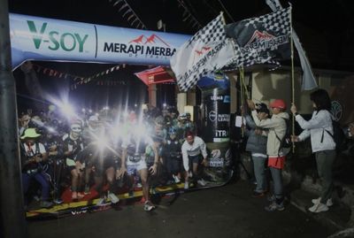 Event Sport Turism Kembali digelar, Ratusan Peserta ikuti Merapi Merbabu De Trail