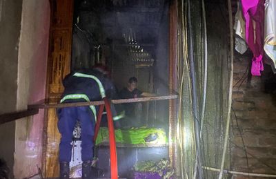 Penginapan Rahmat di Jalan Yos Sudarso Ambon Terbakar