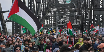 Aksi Solidaritas untuk Gaza, Puluhan Ribu Warga Sydney Lakukan Long March Lintasi Jembatan Harbour