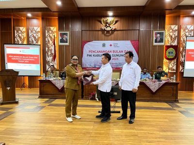 Bulan Dana PMI Gunungkidul 2025 Resmi Dimulai, Pemkab Optimis Lampaui Target Rp 500 Juta