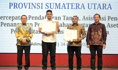 Cegah Sengketa Tanah, Sumut Luncurkan Layanan Pertanahan Elektronik