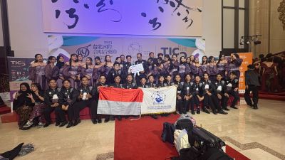 Paduan Suara Mahasiswa UNY Raih Tiga Penghargaan di Kompetisi Paduan Suara Internasional di Taipei