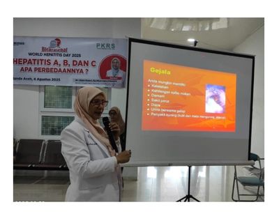 Ngobrol Serius Hepatitis, Tapi Santai Bareng dr. Libya di RSUD Meuraxa Banda Aceh