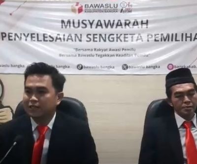Bawaslu Kabupaten Bangka Kabulkan Permohonan Pemohon Sebagian, Apakah Rato- Ramadian Bisa Jadi Peserta Pilkada Ulang? Berikut Penjelasannya