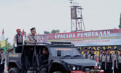 Kapolda Sumut Resmi Buka Pendidikan Bintara Polri Tahun 2025–2026