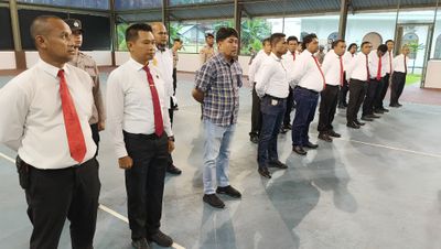 Anjing Pelacak Ikut Operasi Antik Salawaku 2025 di Ambon