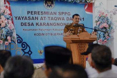 Ahmad Luthfi Resmikan SPPG Baru di Jepara untuk Perkuat Program Gizi Gratis
