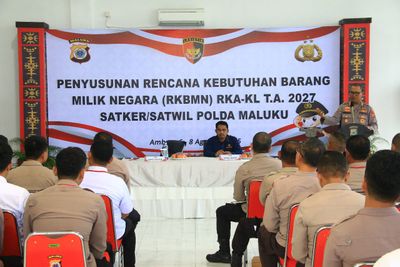 Susun RKBMN 2027, Karo Log Polda Maluku Ingatkan Pentingnya Penyusunan Kebutuhan BMN