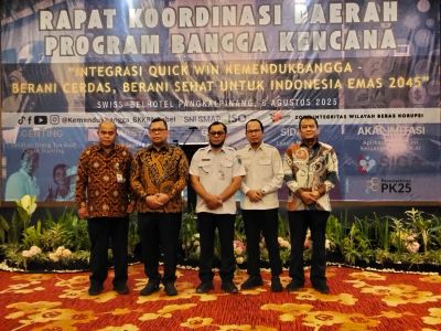 Rakorda Bangga Kencana, Tingkatkan Kolaborasi, Satukan Visi dan Misi Demi Tercapainya Indonesia Emas 2045