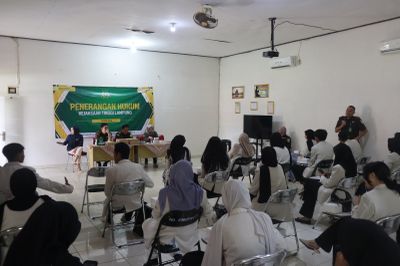 Kejati Lampung Edukasi Mahasiswa Universitas Saburai Tentang Pencegahan Korupsi
