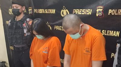 Sejoli Mahasiswa Asal Temanggung dibekuk Polresta Sleman Terlibat Kasus Pembunuhan Bayi Hasil Hubungan diluar Nikah