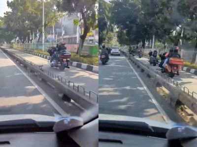 Viral Rombongan Moge Santai Melaju di Jalur Busway, Polda Metro Pastikan Sudah Ditilang Pakai E-TLE