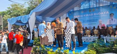 Kemeriahan HUT Kota Serang Ke 18 Di Buka Dengan Pawai Kirab Budaya