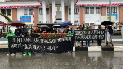 Masyarakat Sipil: Setop Kriminalisasi Pejuang Tanah Adat Negeri Haya Maluku Tengah