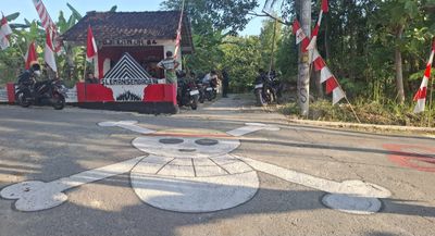 Viral Mural One Piece di Jalan Setapak Gamping Sleman, Polisi dan Kelurahan Balecatur Masih Tunggu Arahan