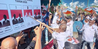 Hasil Perolehan Suara Sementara PSU Pilkada Boven Digoel Papua Selatan Roni-Marlinus Unggul