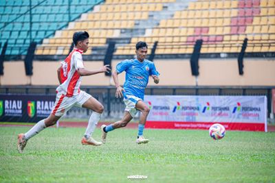 Piala Gubernur Riau U18, SSB Rumbai FC, Madina dan Tunas Negri Raih Kemenangan