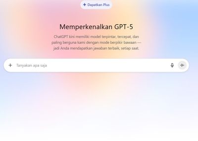 OpenAI Rilis GPT-5 di ChatGPT, Ngasih Jawaban Makin Mirip Manusia
