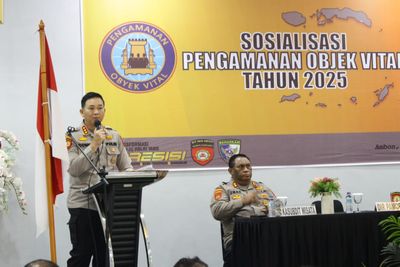 Direktur Pamobvit Polda Maluku ke Personil: Tingkatkan Pelayanan dan Mengayomi Masyarakat