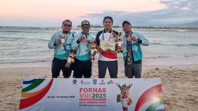 APRI Kalimantan Timur Raih Medali di FORNAS VIII, Buktikan Dominasi di Tengah Cuaca Ekstrem