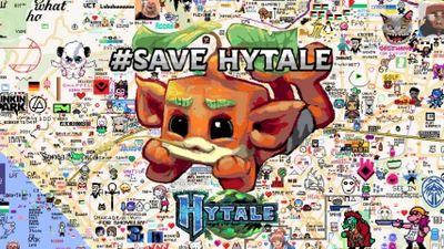 Fans Hytale Serbu WPlace Bikin Mural #SaveHytale di Atas Kantor Riot Games