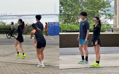 Danielle NewJeans Kepergok Lari Bareng Park Bo Gum Jelang Kompetisi