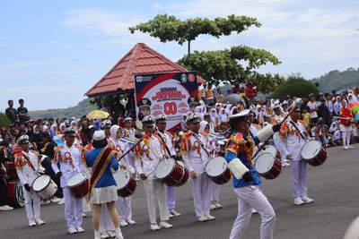 Mengintip Kemeriahan Kompetisi Drumband Pelajar Guncang Parepare di Puncak Perayaan HUT RI ke-80