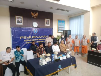 BNNP Banten Gagalkan Peredaran 953 Gram Sabu di Tangerang Selatan
