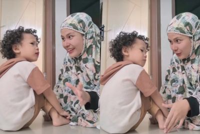 Salut! Cara Sabar Ibu Muda Ini Bikin Anak Berhenti Nangis Tuai Pujian Warganet