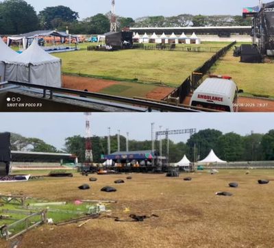 Selain Rumput lapangan Rusak Parah Fasilitas Lain Stadion Maulana Yusuf Juga Rusak Parah Pasca Serang Fair 2025