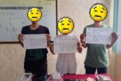 Polres Batanghari Gerebek Lokasi Transaksi Narkoba, Tiga Pelaku Ditangkap