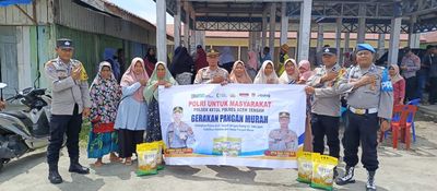 Polres Aceh Tengah Jamin Pasokan Pangan Lewat GPM Serentak
