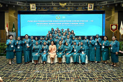 Puncak HKG ke-53 PKK Sumut, Kahiyang Ayu Ingin Kader Jadi Inspirasi Perubahan