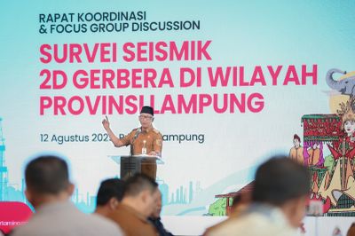 Eksplorasi Migas Skala Besar Dimulai, 5 Kabupaten di Lampung Terlibat